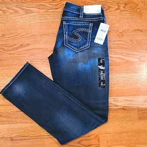 Silver Suki Jeans (Brand New)